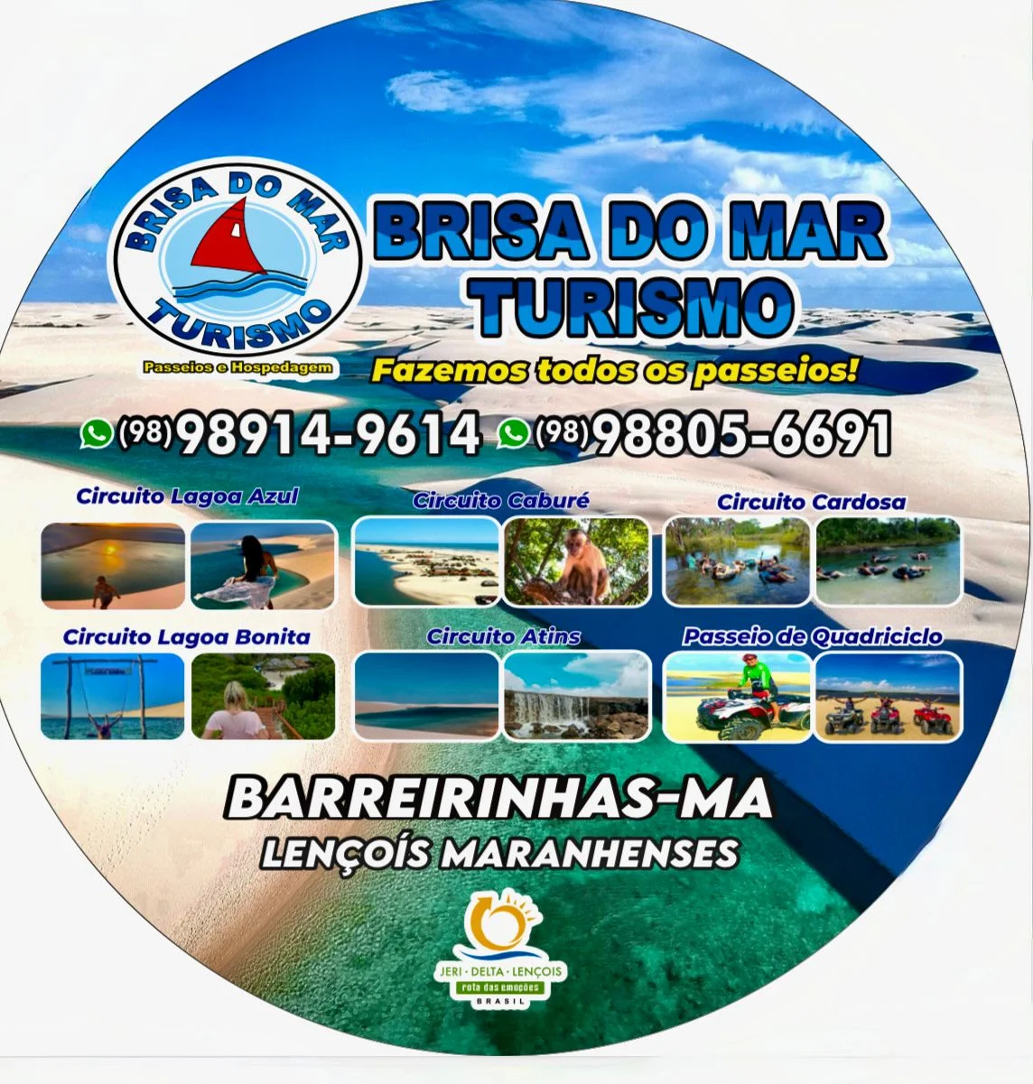 Logo da Pousada Brisa do Mar Turismo