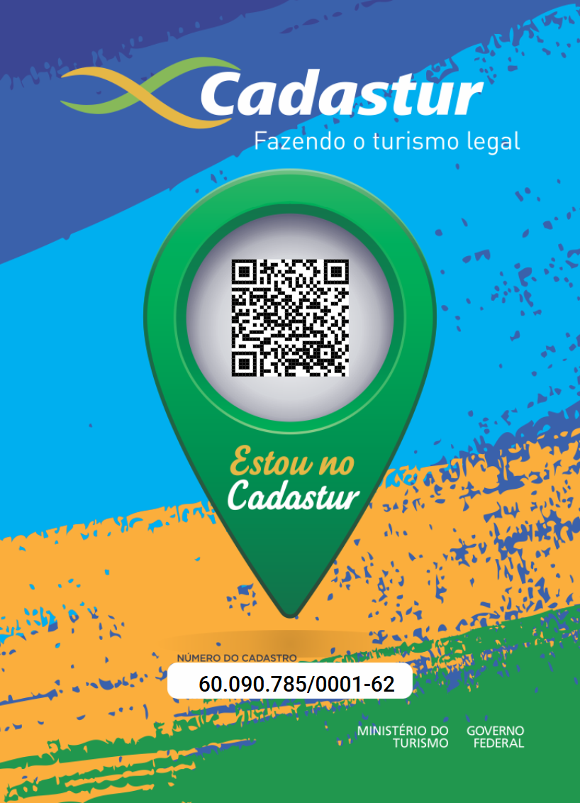Selo Cadastur da Pousada Brisa do Mar Turismo